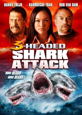 Нападение трёхголовой акулы / 3 Headed Shark Attack (2015) HDRip