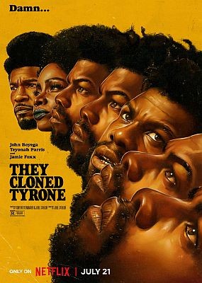 Они клонировали Тайрона / They Cloned Tyrone (2023) WEB-DLRip / WEB-DL (1080p)